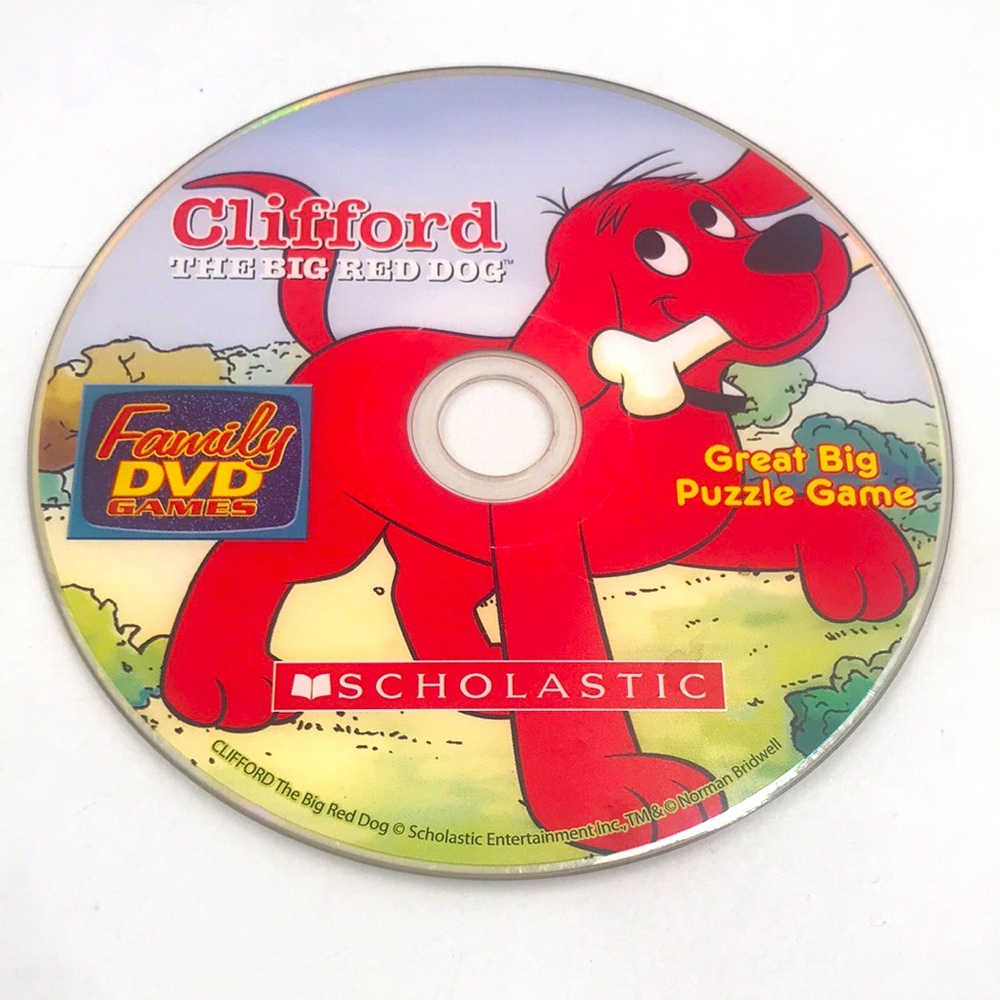 Clifford the Big Red Dog 📀 DVD Game